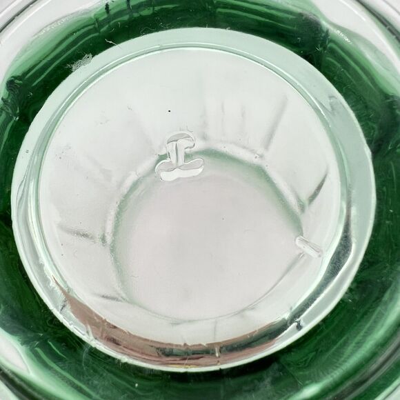 Coca Cola Flared Tumbler Green Tinted Glass VTG Libbey 16 oz Genuine Coke Brand - Picture 6 of 7